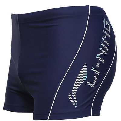 

Li Ning LINING swimsuits men&39s professional angle swimsuits men&39s hot springs swimming trousers 025-2 919 blue  waist circumference 84-92cm