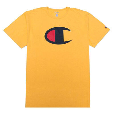 

Champion Mens Big&Tall Retro C Logo Graphic Heritage Crewneck T Shirt