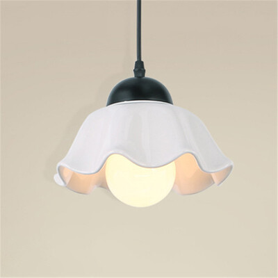 

Baycheer HL486949 Indoor Single Light Bronze LED Pendant 984"1181"1377"1574" Width Down Lighting Pendant with Floral Shade