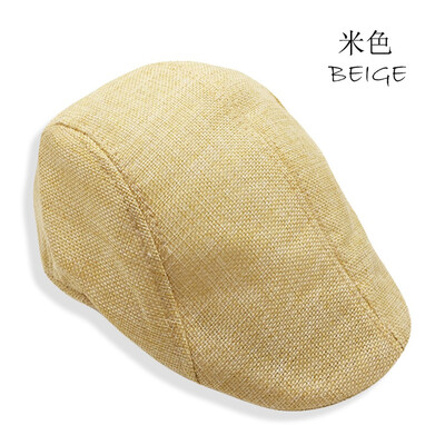 

New Mens Retro Baker Boy Peaked NewsBoy Country Outdoors Golf Hat Beret Flat Cap
