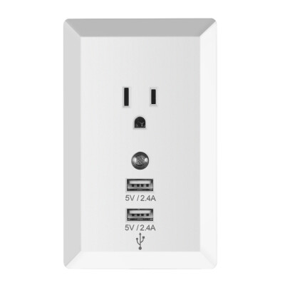 

Socket Wireless Home Plug Socket with Night Light Adaptor Plug with USB Interface