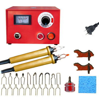 

Adjustable Temperature Wood Burning Machine Set 25W Pyrography Pen Machine Kit Handle Wood Crafts Burning Tools Electric Soldering