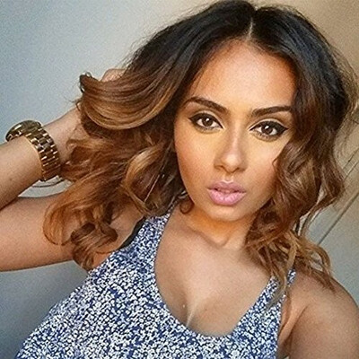 

Ombre Brazilian Hair Wigs Body Wave Bob Lace Front Wig Short Human Hair Lace Front Wigs with Baby Hair