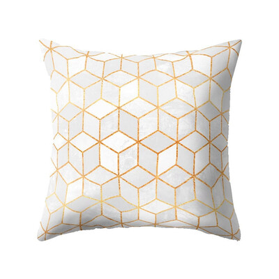 

Nordic Style Geometric Cushion Cover Polyester Pillow Case Black And White Home Decorative Pillows Cover For Sofa Car