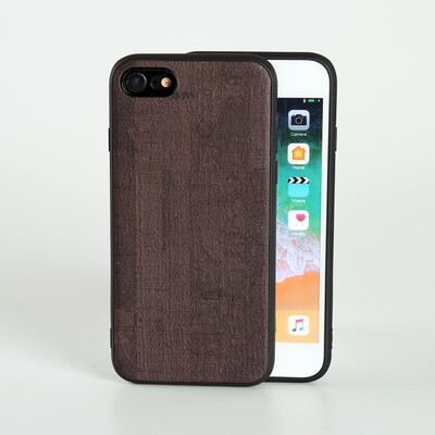 

Phone Cases For iPhone X Xs Max Cover Wood grain PU Leather TPU Silicone Case For iPhone 6 6S 7 8 Plus Shell