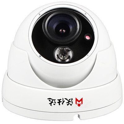 

Wo Shida woshida 42H10P 1 million HD surveillance network hemisphere camera 720P HD lens 28MM