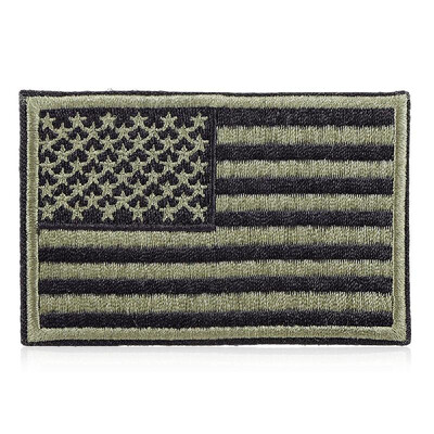 

American Flag Patch Embroidered Army Badge Armband Uniform Emblem Patch Sticker for Backpack Jacket Cap