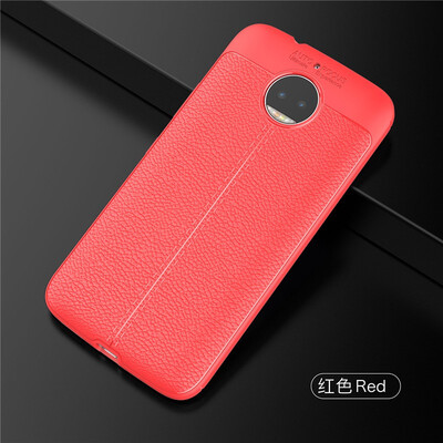 

Fivice Motorola Moto G5S PLUS case Luxury leather TPU silicone anti-fall soft shell phone case