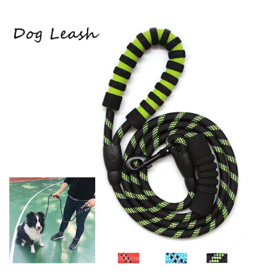 

Reflective Nylon Dog Leash Double Handled Dog Mountain Climbing Rope Dog Chain Traction Rope for Pet Training Walking Outside