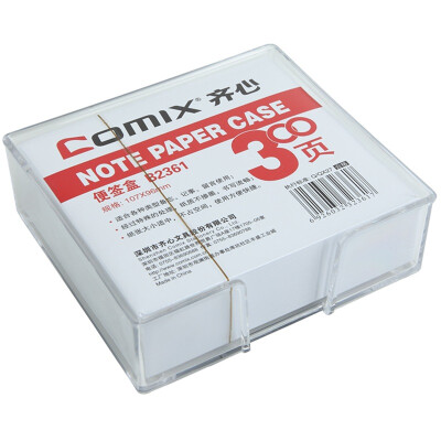 

Qixin COMIX B2361 note paper note paper with box 107x96mm