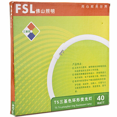 

Супермаркет] [Jingdong FSL (FSL) T5 40W кольцевое белые люминесцентные лампы