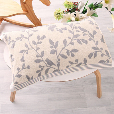 

Xin Полотенце текстильного Асакус в японском стиле хлопок вышитых наволочки два подогнанных Старший Синий 50 * 70см * 2