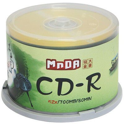 

Ming Daijin блюдо (MNDA) CD-R 52 скорость Jiangnan воды 50 шт барабан CD чистый диск горения диска