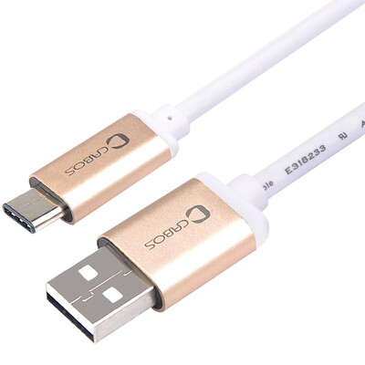 

Fergie Kappa (cabos) F063105 Тип-c кабель для передачи данных usb-c музыка как мобильный телефон 1s Meizu Pro5x600 просо 4c кабель для зарядного устройства 1.5m usb2.0 gold white line