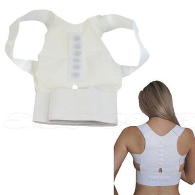 

Magnetic Therapy Posture Corrector Back Pain Belt Band Brace Shoulder Support