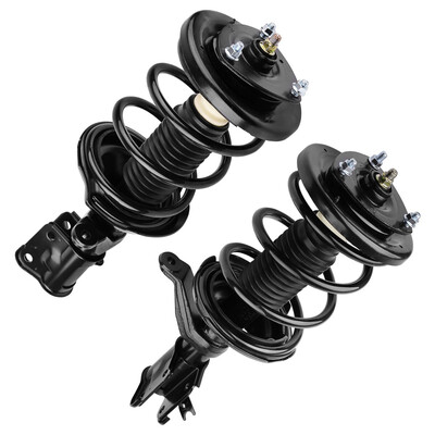 

2pc Pair of Front Quick Complete Shock Strut&Coil Spring with Mounts for 2001-2005 Honda Civic 2001-2004 Acura EL 17L 13L