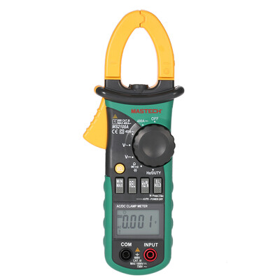 

Mastech MS2108A Digital Clamp Multimeter Frequency MaxMinValue Measurement Holding Lighting Bulb Carrying Bag