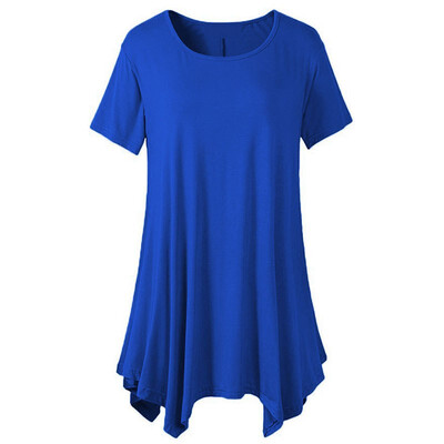 

Womens Swing Tunic Tops Loose Fit Comfy Flattering T Shirt