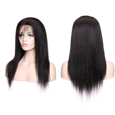 

10-22 Inches Lace Front Human Hair Wigs Extensions Straight Virgin Human Hair Wigs With Hair Wigs For Women With Baby Hair