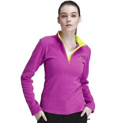 

CAMEL CROWN Women Half Zip Fleece Pullover Lightweight Fleece Jacket Sweater