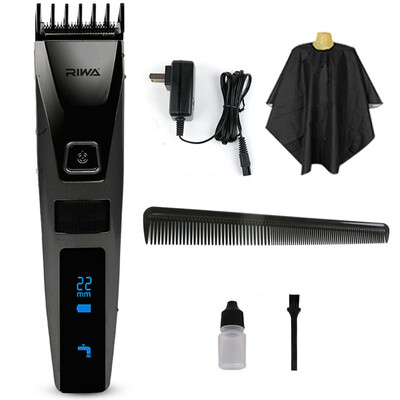 

RIWA K3 Electric Hair Clipper Waterproof for Men LCD Display