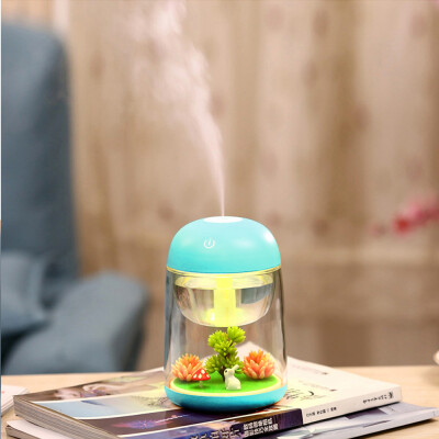 

BRELONG Micro-landscape aromatherapy humidifier Simulation plant night light