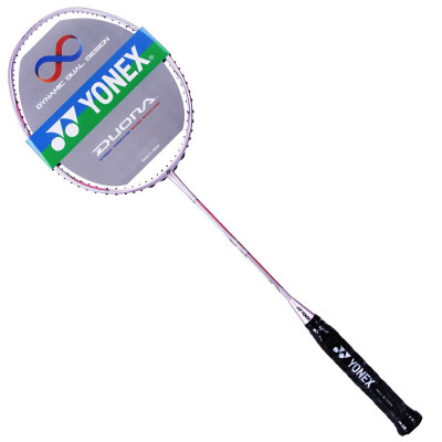 

Yonex YONEX badminton racket single shot ultra light 4U high elasticity full carbon yy badminton double blade 6 ladies special DUORA6 flash powder not threaded