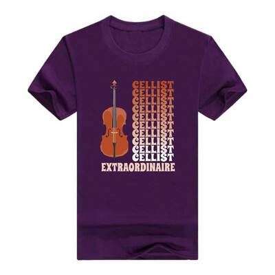 

Cello Player Music T-Shirt Orchestra Musician Gift Tee