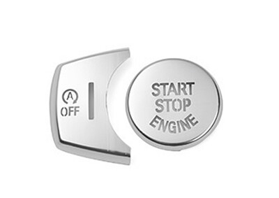 

Eppar New Protective Start Button Cover Stickers Compatible with BMW X4 F26 2014-2018