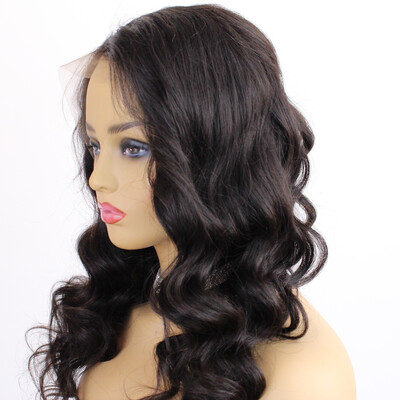 

Full lace loose wave human hair wig