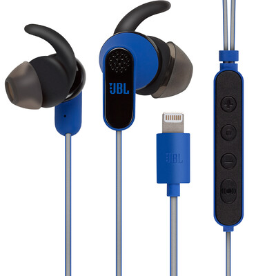 

JBL Reflect AWARE Цифровое шумоподавление Спортивные наушники Наушники-вкладыши Наушники Apple 8 Наушники Lightning Interface iphone8 Наушники Blue