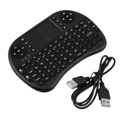 

Mini Wireless Keyboard RF 2.4G Mouse Touchpad Design Handheld Keyboard for Multimedia Gaming PC Android TV Windows X-BOX Player