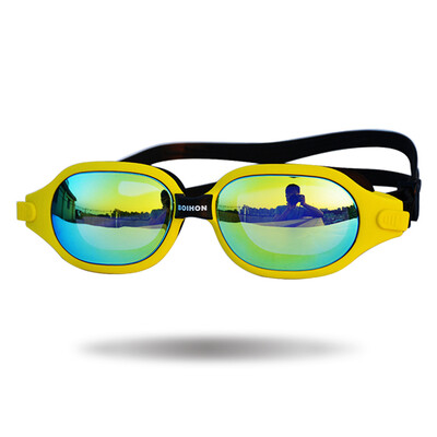 

Swimming Goggle Anti Fog Shatterproof UV Protection Adjustable Swimming Glass Water Goggles with Case Silica Gel Large Frame Anti