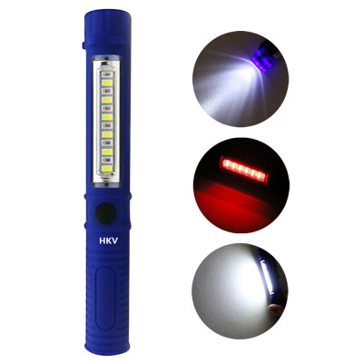 

HKV 5730SMD 12LED White&Red Mini Portable Multi-Functional Flashlight