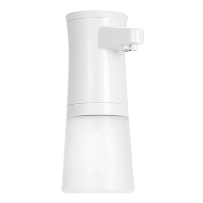 

350ML Automatic Foaming Soap Dispenser Infrared Motion Sensor Hands Free Touchless Liquid Shampoo Shower Gel Soap Foam Pump for Ki