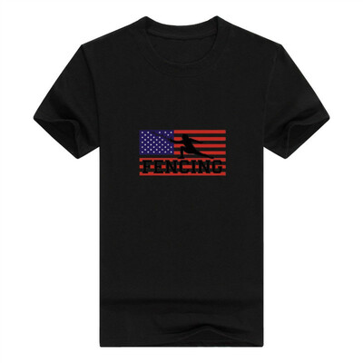 

American Pride Fencing Fencer Premium Mans t-Shirt