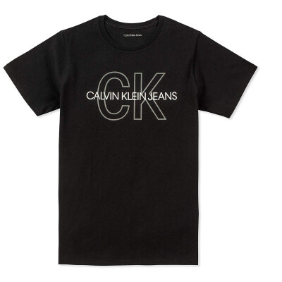 

Calvin Klein Boys Little Classic Logo Print Tee Shirt