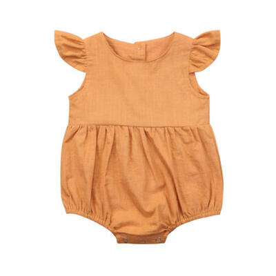 

UK Newborn Kids Baby Girls Romper Bodysuit Jumpsuit Outfits Sunsuit Clothes Set