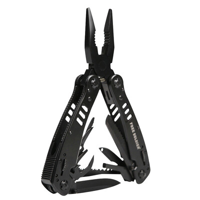 

FREE SOLDIER 440C high carbon multi-purpose pliers Combined cutter pliers Stainless steel folding multi-purpose portable pliers