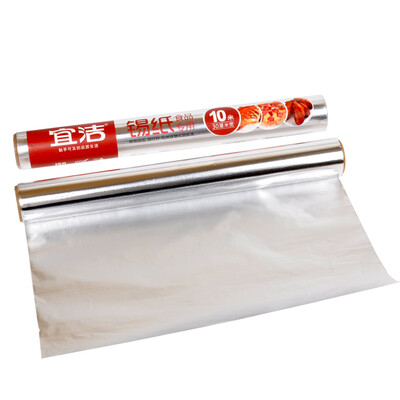 

Jingdong Supermarket Yi Jie tin paper one-time thickening 10 meters 30cmx10m Y-9686