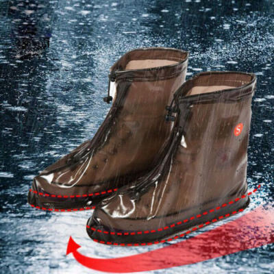 

Reusable Rain snow Shoe Covers Waterproof shoes Overshoes Boot Gear CA