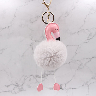

Cute Flamingo Keychain for Bags Big Keychain