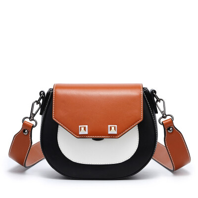 

New fashion color crash shoulder bag saddle bag