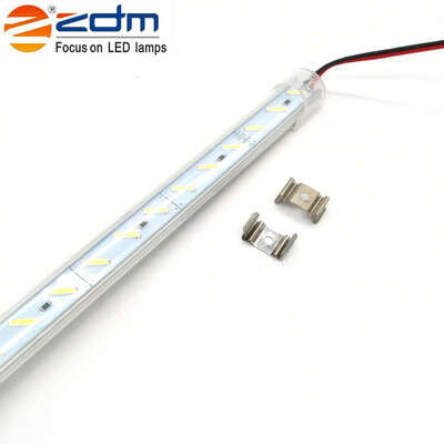 

Zdm 100CM 18W 72PCS 8520 Smd 1200-1320lm Warm White Cool White Light Led Strip Lamp Dc12v Dc24v