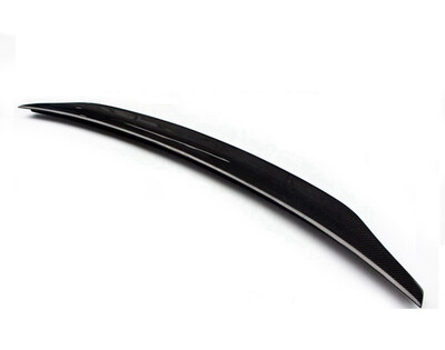 

Eppar New Carbon Fiber Rear Trunk Spoiler 1PC Compatible with Audi A6 2012-2015