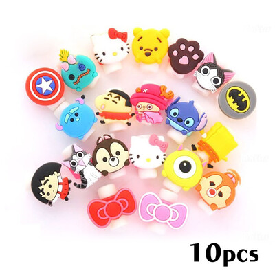 

Cute Animal Bite Cable Data Protector Winder Organizer for Smartphone Data Line Phone Protection Accessories