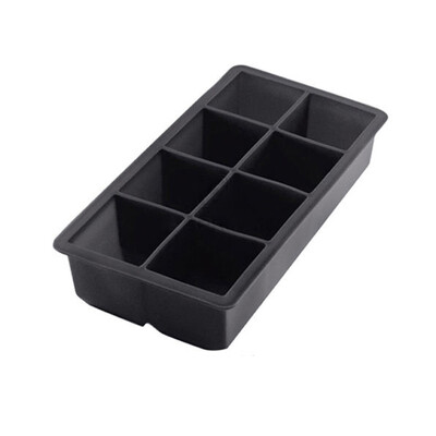 

UpperX Big 8 Giant Jumbo Large Size Silicone Ice Square Mold Square Tray Mould DIY ON