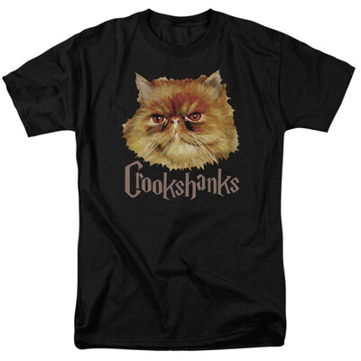 

Crookshanks In Color Hermione Granger Harry Potter Adult Mens T-Shirt Black