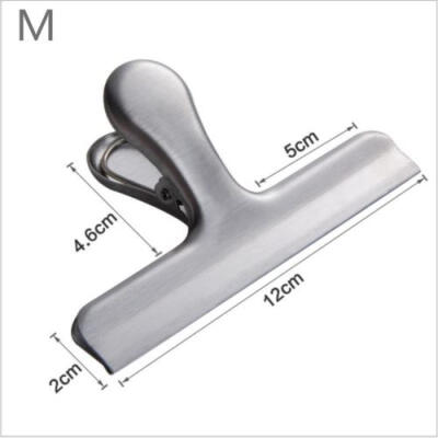 

Sealing Clip Stainless Steel Sealer Clamp For Kitchen Food Storage Bag SM 1pc