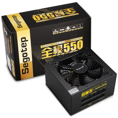 

SEGO (Segotep) 450W полный номинальный модуль питания 550 (полная модульной / Double Forward Архитектура / Active PFC / ширина / Известные / отключение / игра игра)